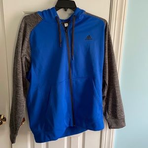 Adidas zip up hoodie